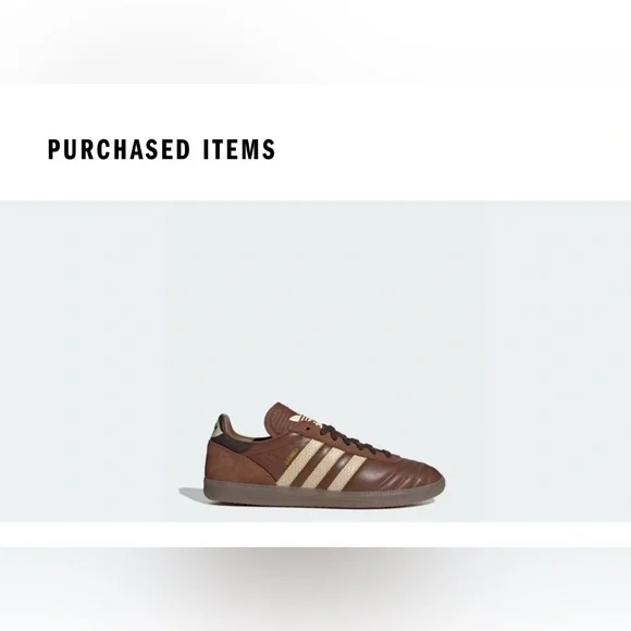 adidas Originals Brown and Cream Sneakers - Picture 15 of 15